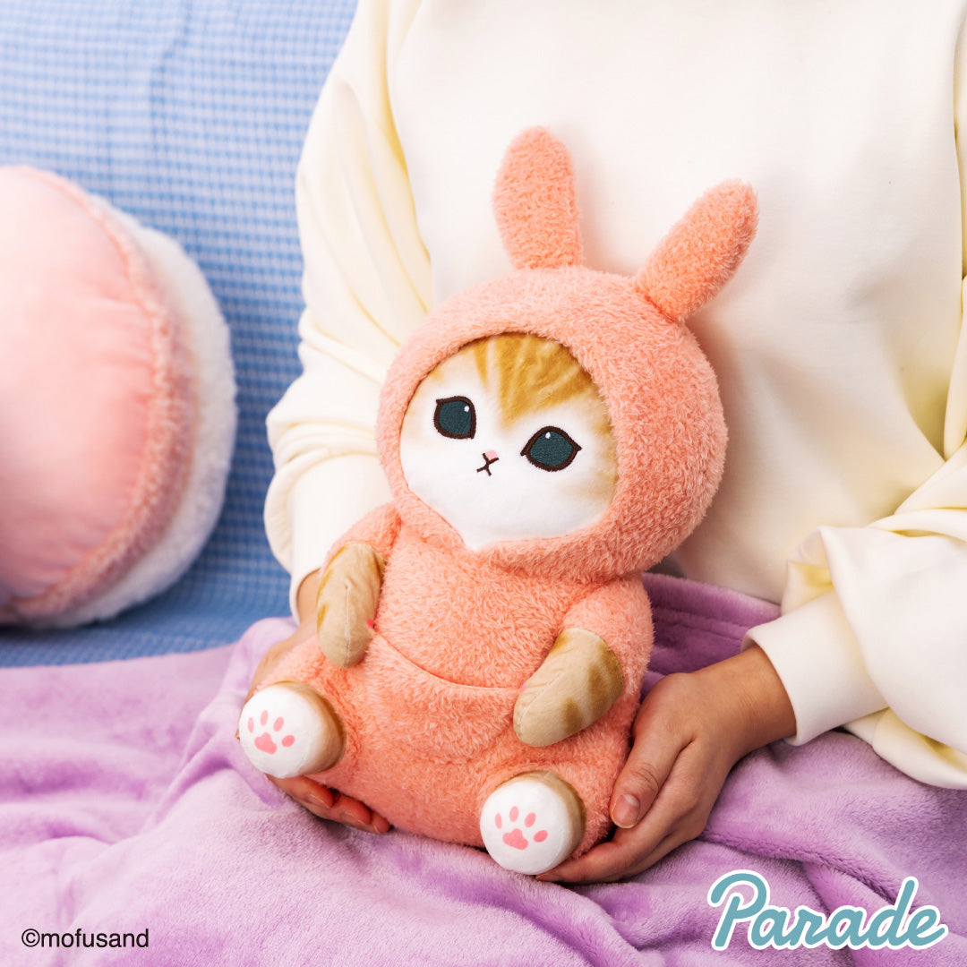 フモフモさん Mサイズ ギャザーたっぷりくまちゃんワンピース 日本モフサンドパジャマシリーズ | モフサンド 猫 動物なりきり