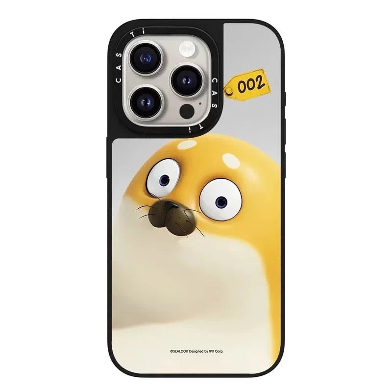 Lovely Seal Sealook Mirror Phone Case | Part1 5 Styles - iPhone Case 12 13 14 15 16 17 18 Pro Promax