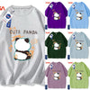 Cute Animals Panda Style T-Shirt Series | Back of Cute Panda Part2 - Kawaii Fashion Items for Child & Adult