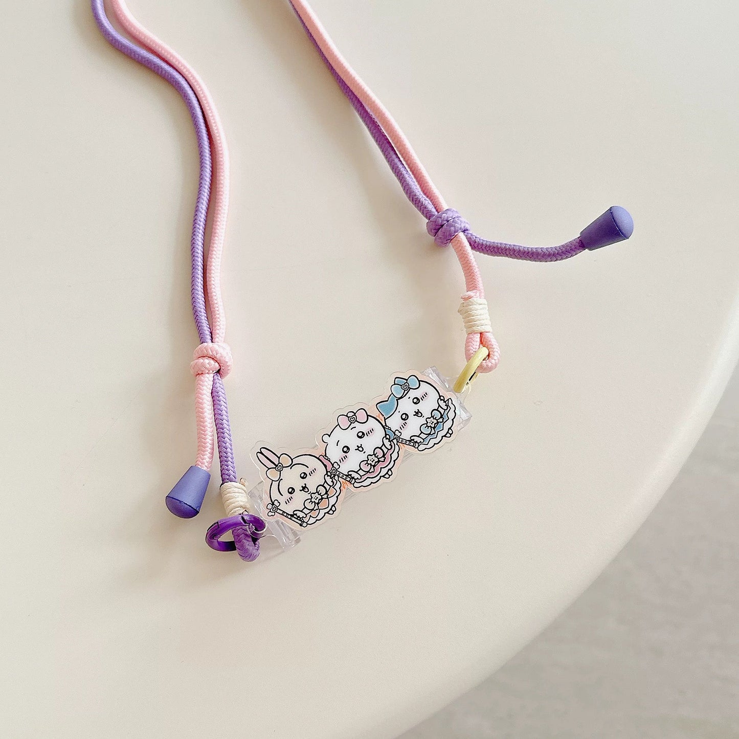 Japanese Cartoon Phone Back Clip with Phone Lanyard | Magical Girl Magic - for All Smart Phones WinnieTheBirds Toy Shop
