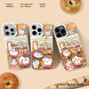 Japanese Cartoon ChiiKawa Bread Cafe Laser Case | ChiiKawa Hachiware Usagi - Phone Case Samsung Galaxy S26 S25 S24 S23 S22 S21 FE Ultra Edge