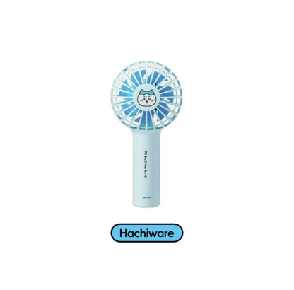 ChiiKawa X Miniso | ChiiKawa Hachiware Usagi Mini Fan - USB Handheld Fan Kawaii items Room Decoration doll  WinnieTheBirds Toy Shop
