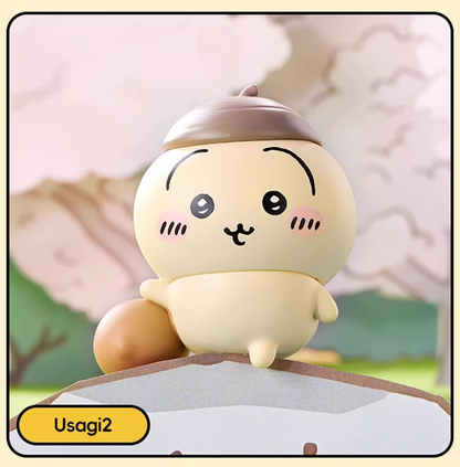 ChiiKawa X Miniso | ChiiKawa Hachiware Usagi Rakko Mystery Box Mini Figure - Kawaii Items  WinnieTheBirds Toy Shop