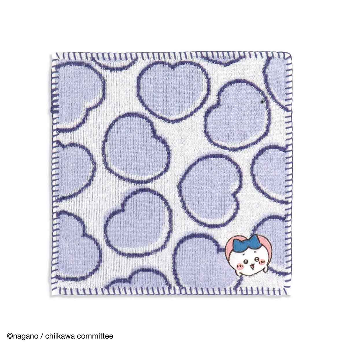 Japan ChiiKawa Heart Series | ChiiKawa Hachiware Usagi Heart Series Handkerchief Hand Towel - Kawaii Cute Item WinnieTheBirds Toy Shop