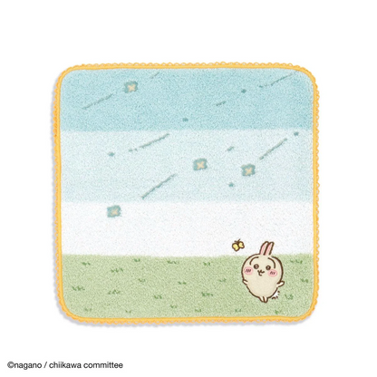 Japan ChiiKawa Wind Blows Series | ChiiKawa Hachiware Usagi Wind Blows Series Handkerchief - Kawaii Cute Item WinnieTheBirds Toy Shop