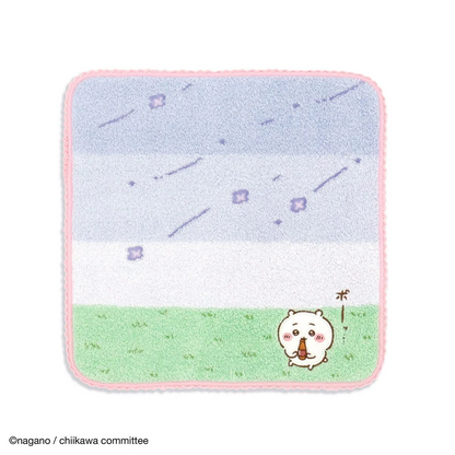 Japan ChiiKawa Wind Blows Series | ChiiKawa Hachiware Usagi Wind Blows Series Handkerchief - Kawaii Cute Item WinnieTheBirds Toy Shop