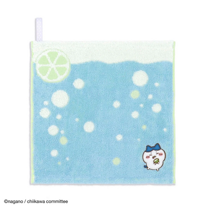 Japan ChiiKawa Eating Lemon Series | ChiiKawa Hachiware Usagi Eating Lemon Series Handkerchief - Kawaii cute Item WinnieTheBirds Toy Shop