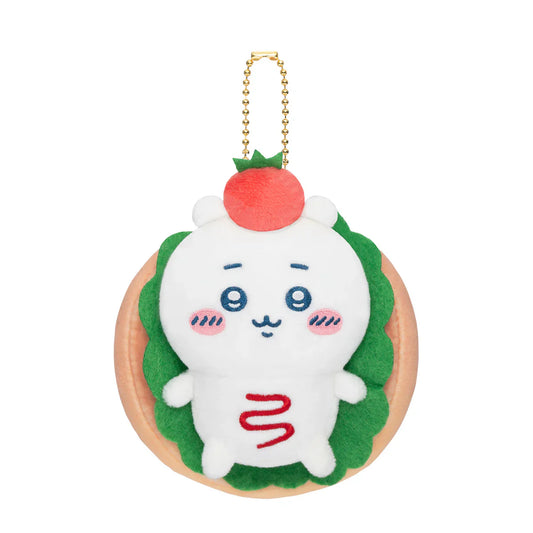 Japan ChiiKawa Bakery Series | ChiiKawa Hachiware Usagi Lay on Sandwich Plush Doll Keychain Kawaii items Room Decoration doll - WinnieTheBirds Toy Shop