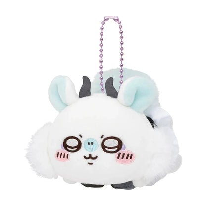 Japan ChiiKawa Magic Girl Series | ChiiKawa Hachiware Usagi Momonga Kurimanju Rakko Shisa Crab Plush Cute Lying doll - Mini Plush Doll keychain WinnieTheBirds Toy Shop