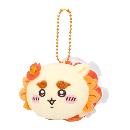 Japan ChiiKawa Magic Girl Series | ChiiKawa Hachiware Usagi Momonga Kurimanju Rakko Shisa Crab Plush Cute Lying doll - Mini Plush Doll keychain WinnieTheBirds Toy Shop