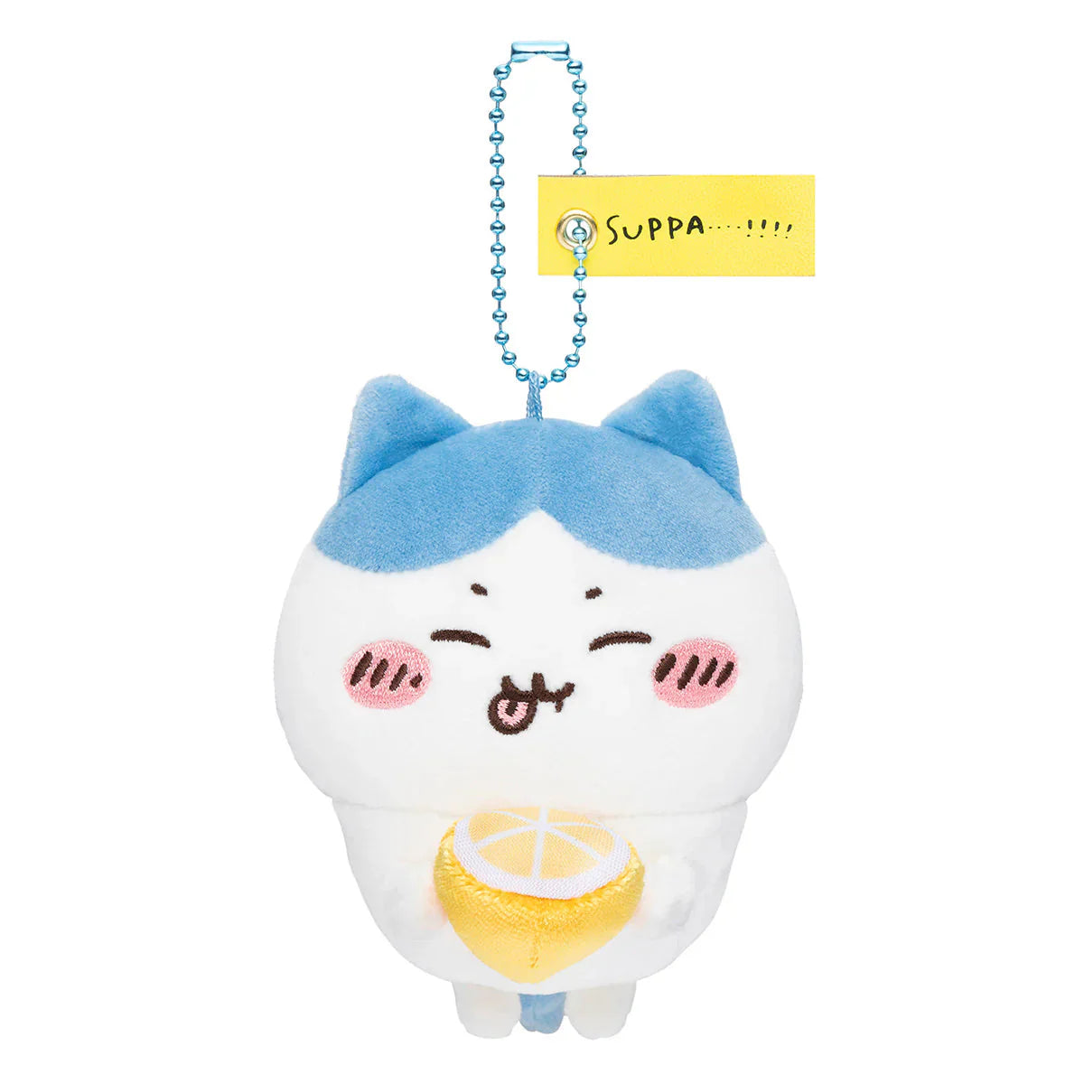 Japan ChiiKawa | ChiiKawa Hachiware Usagi Eating Lemon Plush Doll Keychain Kawaii items Room Decoration doll WinnieTheBirds Toy Shop