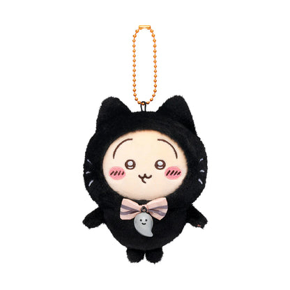 Japan ChiiKawa Halloween 2024 Series | ChiiKawa Hachiware Usagi Momonga Crab Black Cat and Pizza Plush Doll Keychain Kawaii items Room Decoration doll WinnieTheBirds Toy Shop