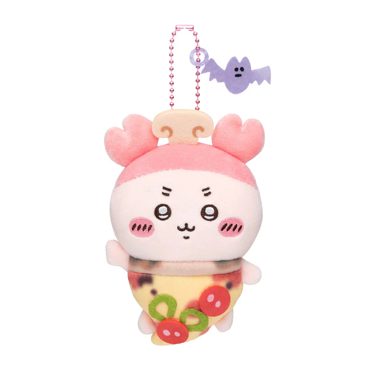 Japan ChiiKawa Halloween 2024 Series | ChiiKawa Hachiware Usagi Momonga Crab Black Cat and Pizza Plush Doll Keychain Kawaii items Room Decoration doll WinnieTheBirds Toy Shop