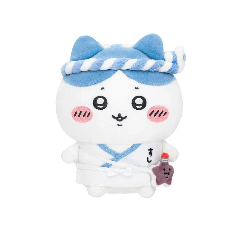 Japan ChiiKawa Sushi Restaurant Serise |  Sushi Master ChiiKawa Hachiware Usagi - Plush Doll Room Decoration WinnieTheBirds Toy Shop
