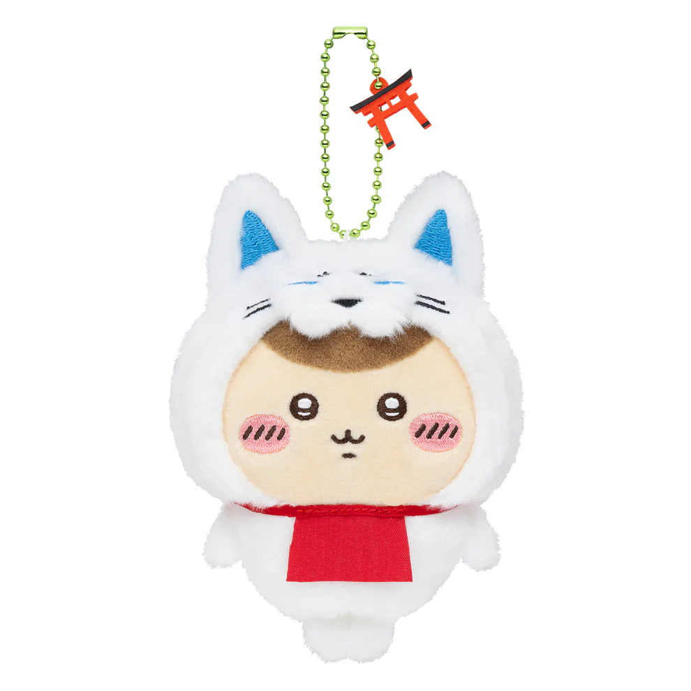Japan ChiiKawa Kyoto Limired Japanese Folklore Kitsune | Momonga Kurimanju Rakko Shisa Crab Keychain Doll Kawaii items Room Decoration WinnieTheBirds Toy Shop