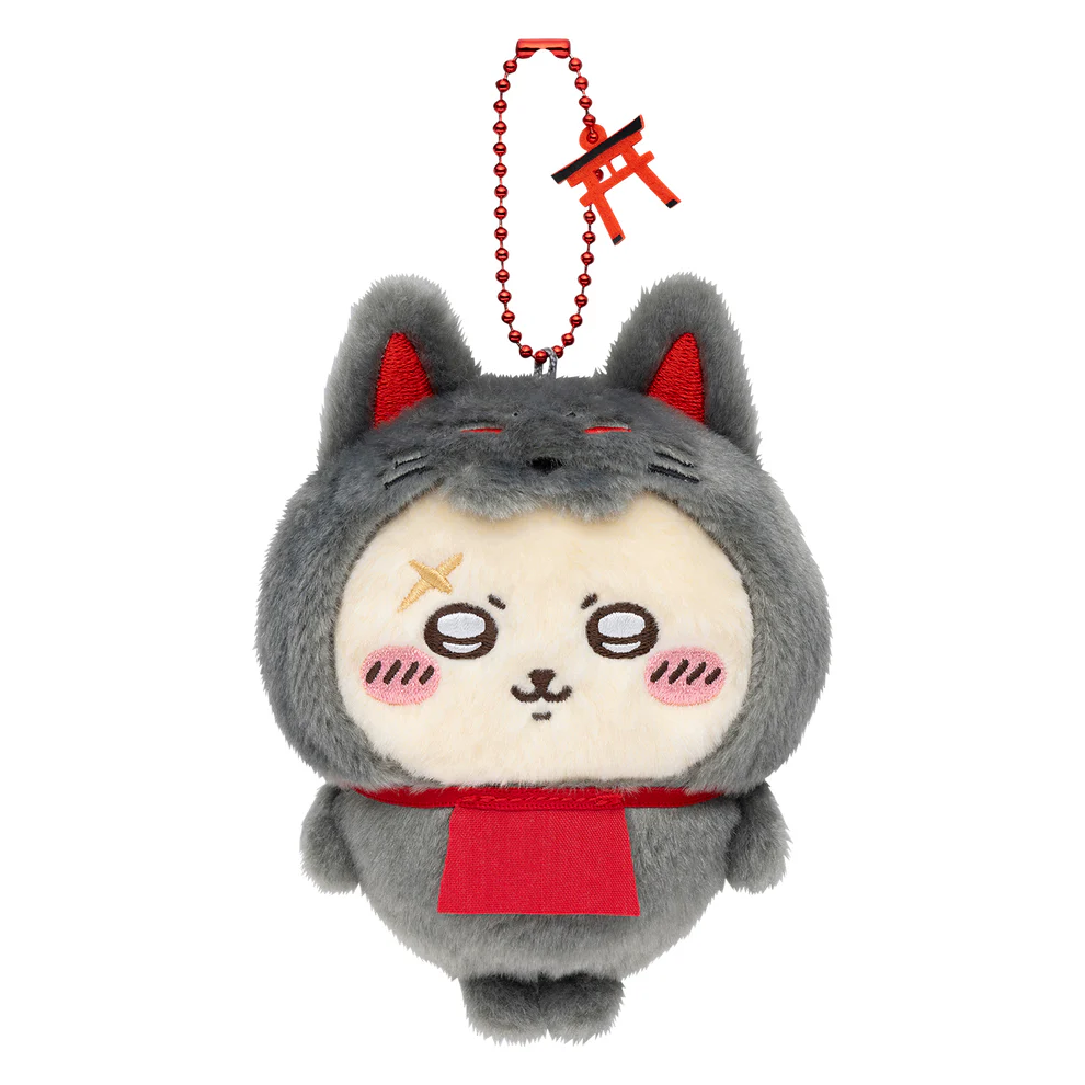 Japan ChiiKawa Kyoto Limired Japanese Folklore Kitsune | Momonga Kurimanju Rakko Shisa Crab Keychain Doll Kawaii items Room Decoration WinnieTheBirds Toy Shop