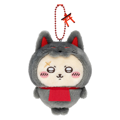 Japan ChiiKawa Kyoto Limired Japanese Folklore Kitsune | Momonga Kurimanju Rakko Shisa Crab Keychain Doll Kawaii items Room Decoration WinnieTheBirds Toy Shop
