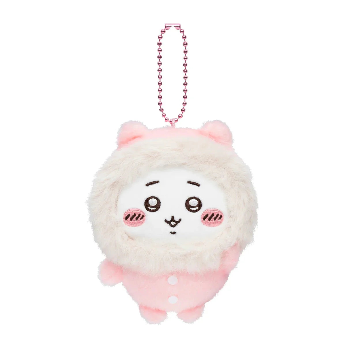 Japan ChiiKawa | ChiiKawa Hachiware Usagi Winter Furry Coat Plush Doll Keychain Kawaii items Room Decoration doll WinnieTheBirds Toy Shop