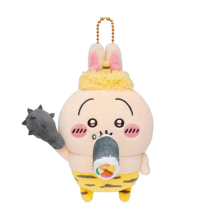 Japan ChiiKawa Mamemaki Spring series | ChiiKawa Hachiware Usagi Mamemaki Plush Doll Keychain - Kawaii items Room Decoration doll WinnieTheBirds Toy Shop