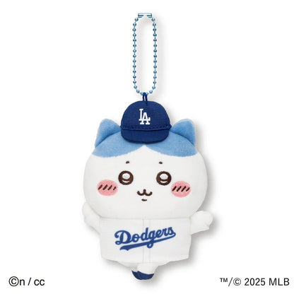 Japan ChiiKawa MLB Tokyo Series | ChiiKawa Hachiware Usagi Dodgers Basketball Team Clothes Plush Doll Keychain Kawaii items Room Decoration doll WinnieTheBirds Toy Shop