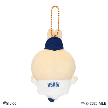 Japan ChiiKawa MLB Tokyo Series | ChiiKawa Hachiware Usagi Dodgers Basketball Team Clothes Plush Doll Keychain Kawaii items Room Decoration doll WinnieTheBirds Toy Shop