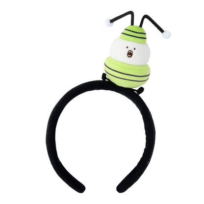 [Per-order] Japan ChiiKawa Chiikawa Land Character Headband Series 2 | Rakko Crab Beetle Goblin Bug Dekatsuyo Cute Plush Doll Headband - Kawaii items Room Decoration - WinnieTheBirds Toy Shop