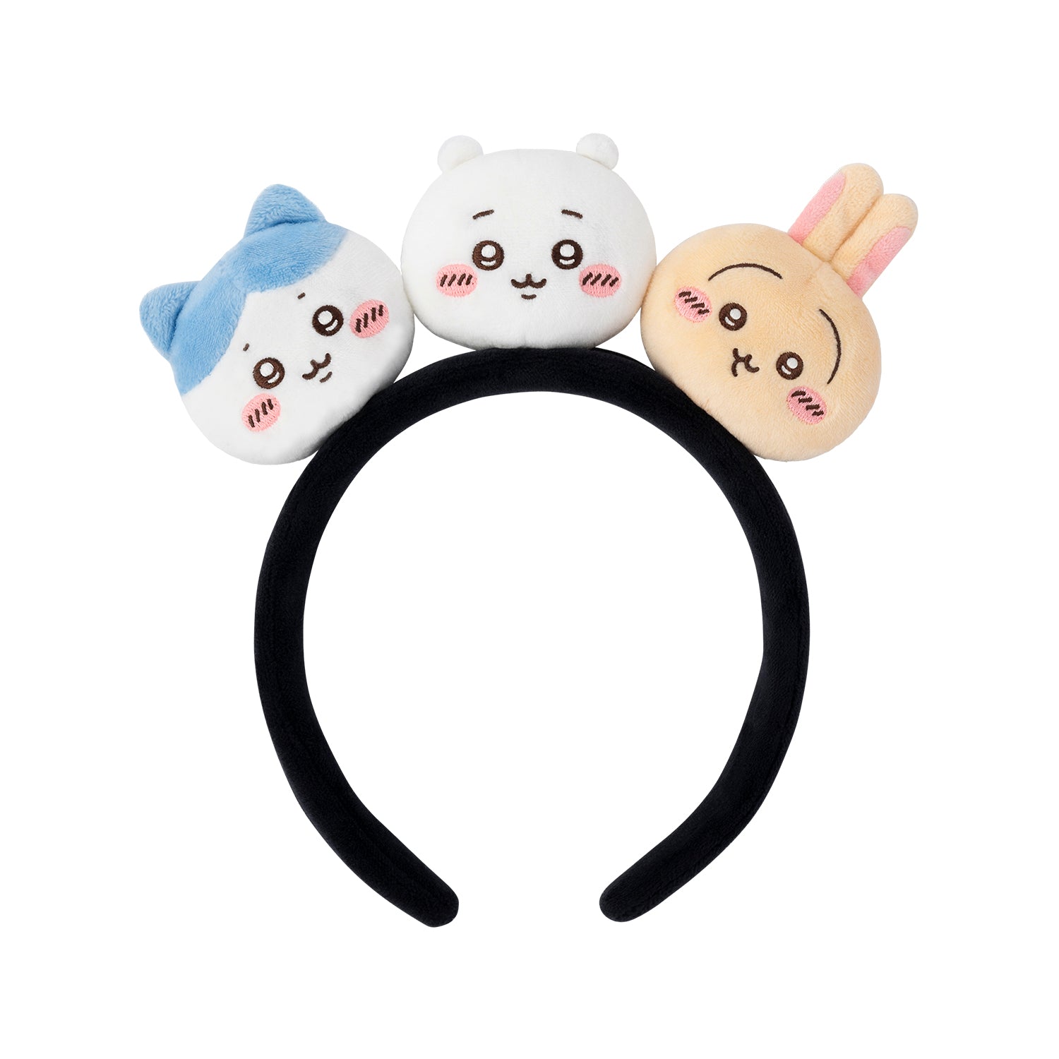 [Per-order] Japan ChiiKawa Chiikawa Land Character Headband Series 4 | ChiiKawa Hachiware Usagi Three Star Bunny Cute Plush Doll Headband - Kawaii items Room Decoration - WinnieTheBirds Toy Shop