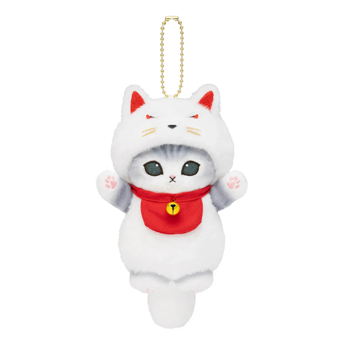 Japan Mofusand | Mofusand Cat in Inari Fox and Shigaraki Raccoon Cute Plush Doll & Keychain - Kawaii items Room Decoration Doll