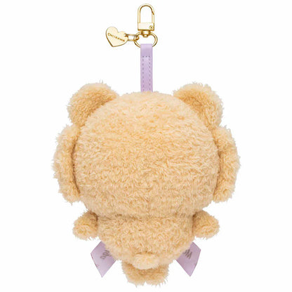 Japan ChiiKawa Kiramekko Teddy Bear Series | ChiiKawa Hachiware Usagi Momonga Kurimanju Rakko Cute Plush Doll with Plastic Face Keychain - Kawaii items Room Decoration Doll