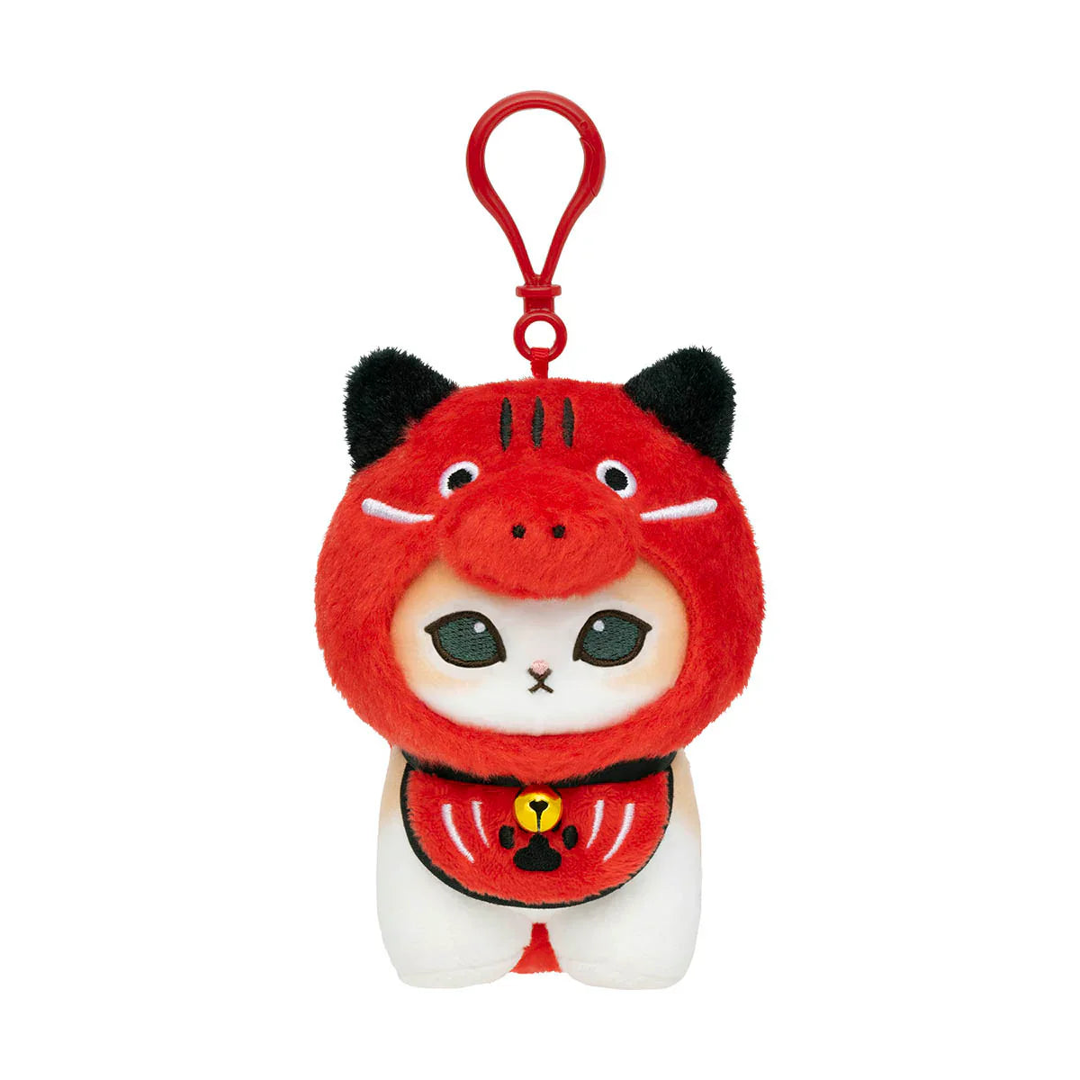 Japan Mofusand | Mofusand Cat Lucky Meow Akabeko & Inuhariko Plush Doll Keychain - Kawaii items Room Decoration Doll