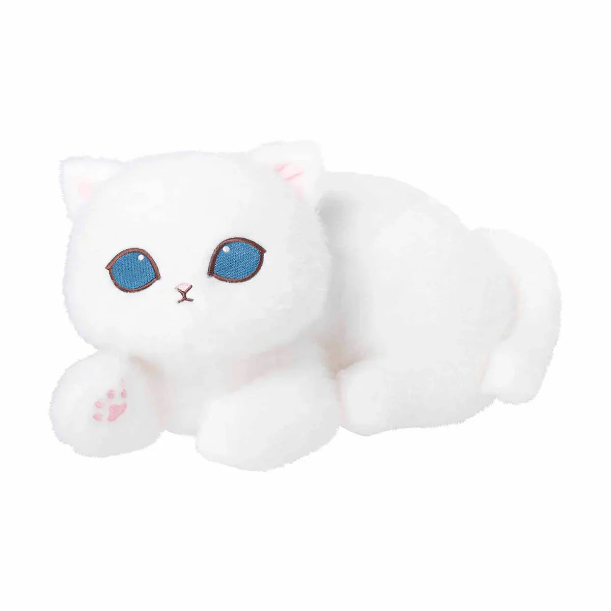 Japan Mofusand | Mofusand Cat White Cat on Donut Cushion Large Plush Doll - Kawaii items Room Decoration Doll