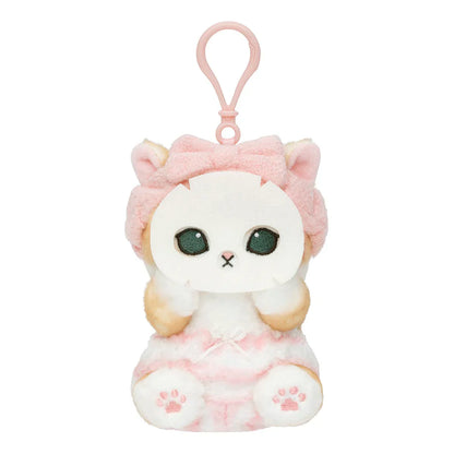 Japan Mofusand Relaxing at Home Series | Mofusand Cat Using Face Mask and Sleep Cute Plush Doll Keychain - Kawaii items Room Decoration Doll