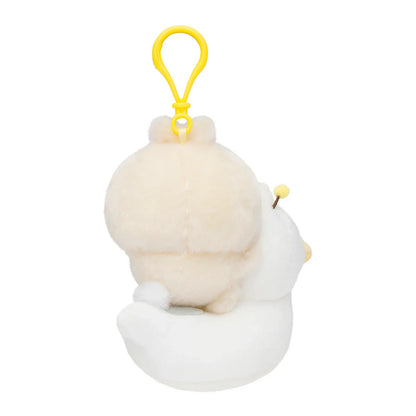 Japan ChiiKawa Baby Series | ChiiKawa Hachiware Usagi Cute Baby Sitting on Duck Toilet Plush Doll - Kawaii items Room Decoration Doll