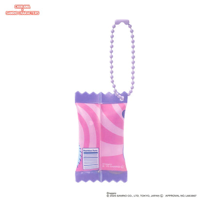 Japan ChiiKawa Kiramekko X Sanrio Series | ChiiKawa Hachiware Usagi Momonga Shisa Crab Cute Supermarket Shaka Shaka Snack Keychain - Kawaii items Room Decoration