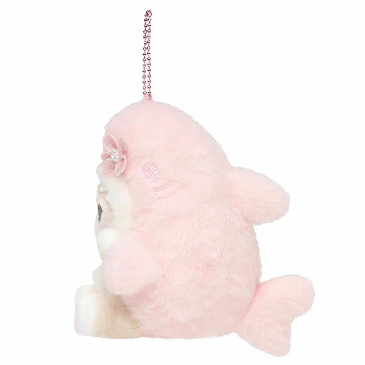 Japan Mofusand | Mofusand Cat Wearing Sakura Flower Shark Cute Plush Doll Keychain - Kawaii items Room Decoration Doll