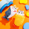 日本モフサンド｜モフサンド サメにゃん・エビニャン かわいいぬいぐるみ 伸びるキーリング - かわいいアイテム 部屋の装飾 ドール