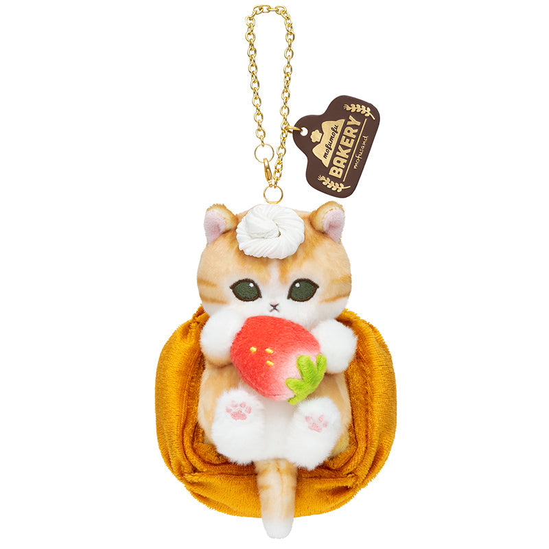 Mofusand Bakery Series | Mofusand Cat with Bread and Jam Cute Mascot Plush Doll Keychain and Doll Bag - Kawaii items Room Decoration Doll