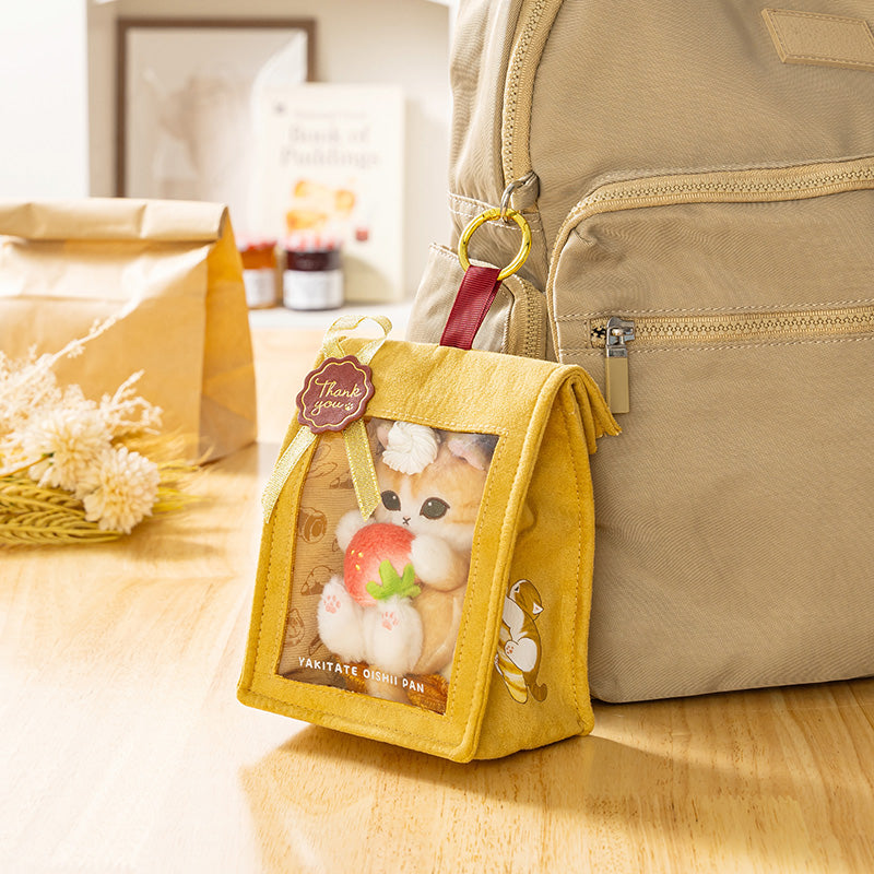 Mofusand Bakery Series | Mofusand Cat with Bread and Jam Cute Mascot Plush Doll Keychain and Doll Bag - Kawaii items Room Decoration Doll