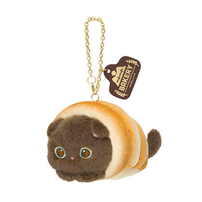Mofusand Bakery Series | Mofusand Cat with Bread and Jam Cute Mascot Plush Doll Keychain and Doll Bag - Kawaii items Room Decoration Doll