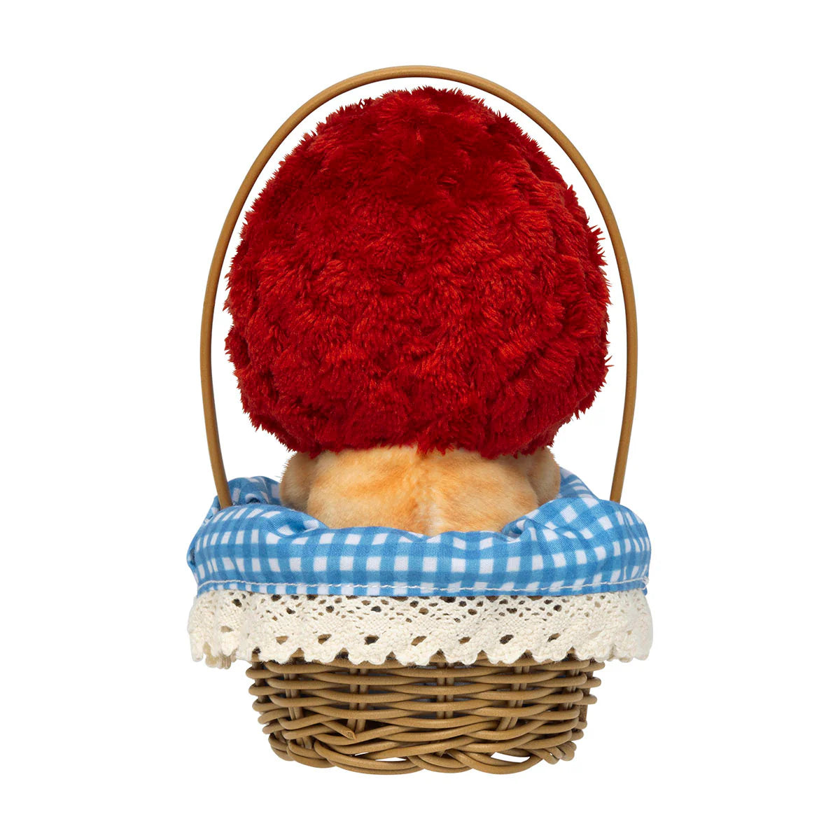 Japan Mofusand Strawberry Series | Mofusand Cat with Strawberry Hat Cute Plush Doll in Basket and Keychain - Kawaii items Room Decoration Doll