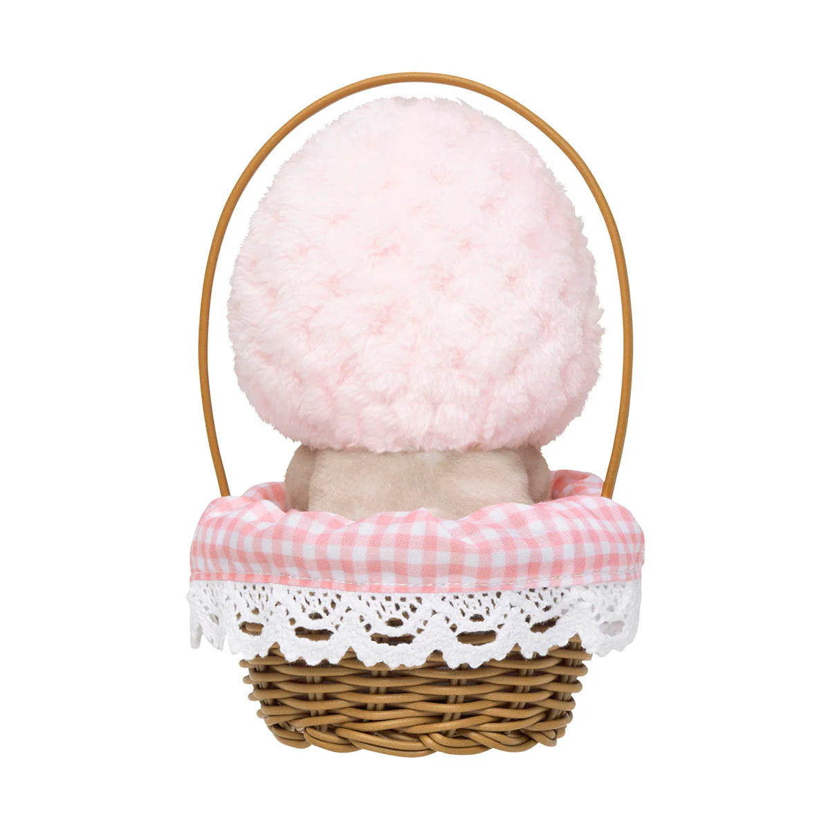 Japan Mofusand Strawberry Series | Mofusand Cat with Strawberry Hat Cute Plush Doll in Basket and Keychain - Kawaii items Room Decoration Doll