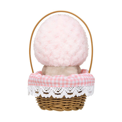 Japan Mofusand Strawberry Series | Mofusand Cat with Strawberry Hat Cute Plush Doll in Basket and Keychain - Kawaii items Room Decoration Doll