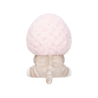 Japan Mofusand Strawberry Series | Mofusand Cat with Strawberry Hat Cute Plush Doll in Basket and Keychain - Kawaii items Room Decoration Doll