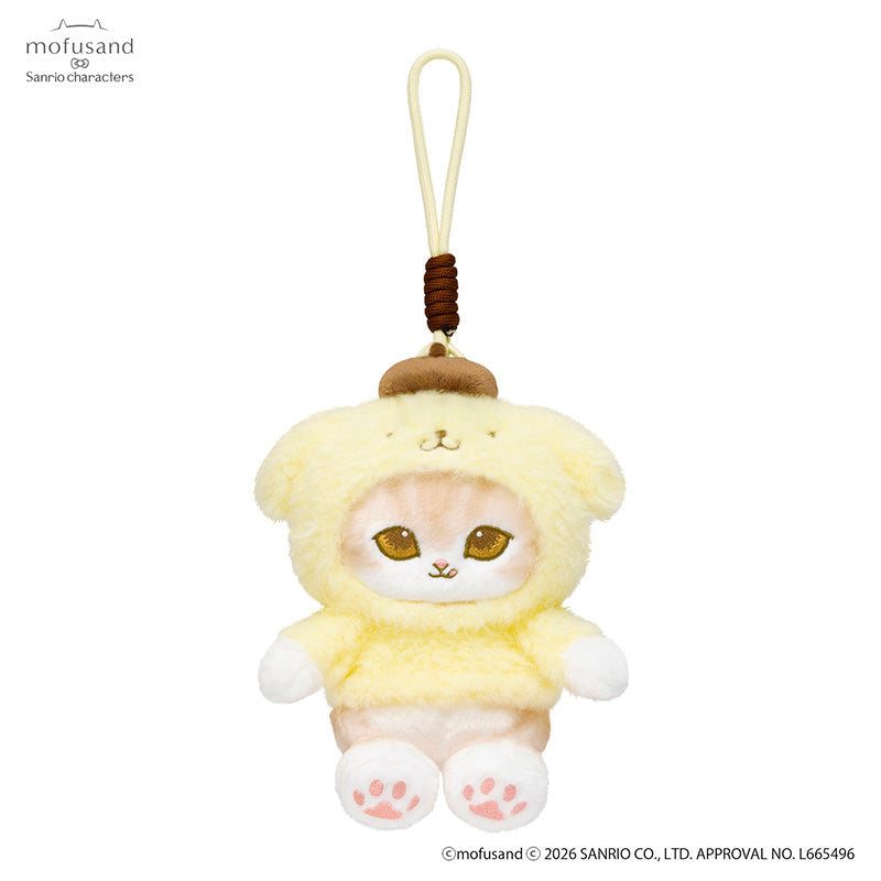Mofusand X Sanrio Series | Mofusand Cat Crossover Sanrio Characters Cute Mascot Plush Doll Keychain - Kawaii items Room Decoration Doll