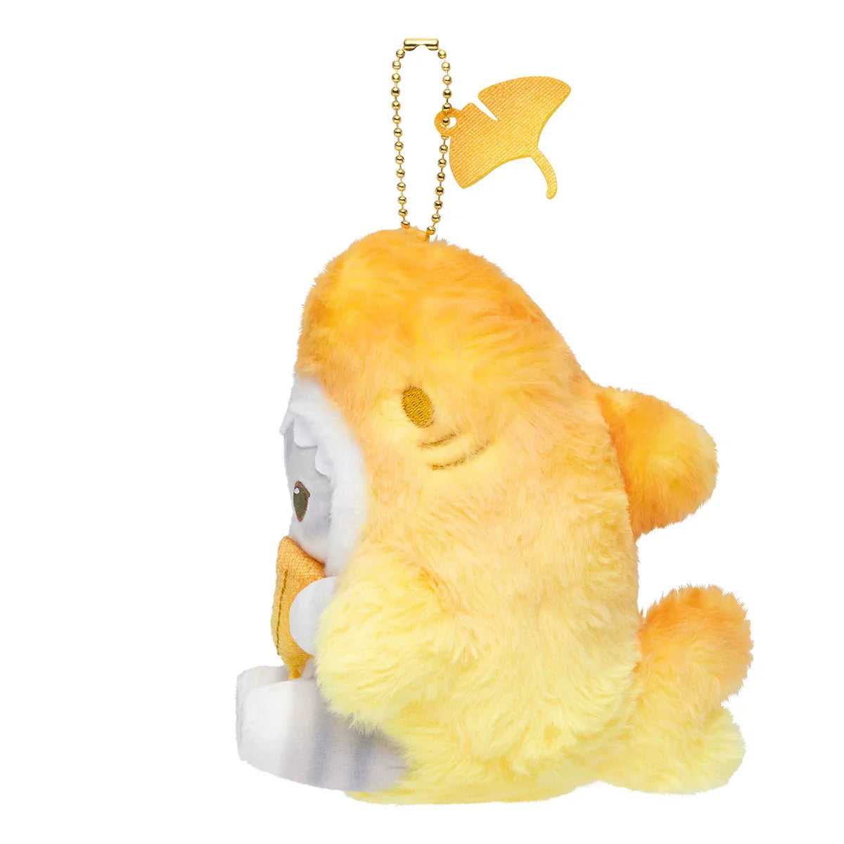Japan Mofusand Autumn Leave Series | Mofusand Cat in Shark Costume Mascot Plush Doll Keychain - Kawaii items Room Decoration Doll