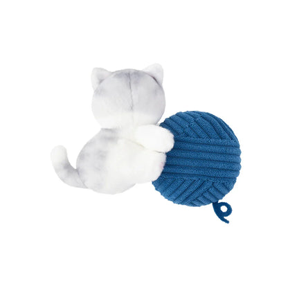 Japan Mofusand | Mofusand Cat with Yarn Measuring Tape Plush Doll - Kawaii items Room Decoration Doll