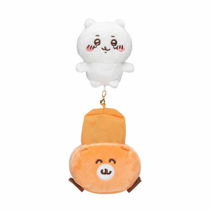 Japan ChiiKawa Let's go for a drive! | ChiiKawa Hachiware Usagi - Mini Plush Doll 10cm Keychain WinnieTheBirds Toy Shop