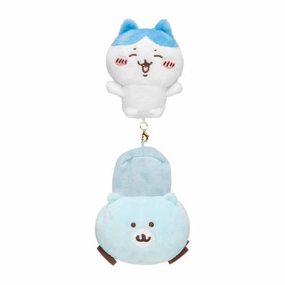 Japan ChiiKawa Let's go for a drive! | ChiiKawa Hachiware Usagi - Mini Plush Doll 10cm Keychain WinnieTheBirds Toy Shop