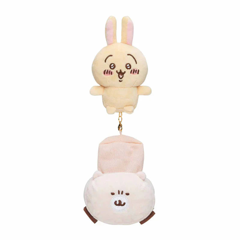 Japan ChiiKawa Let's go for a drive! | ChiiKawa Hachiware Usagi - Mini Plush Doll 10cm Keychain WinnieTheBirds Toy Shop