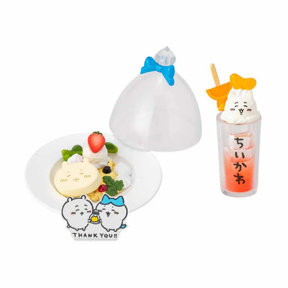 Japan Chiikawa Miniature Serise | Chiikawa Chinese Restaurant Mini Figure Collection (8 types) 8Pack BOX - Kawaii Miniature World Doll Room - WinnieTheBirds Toy Shop